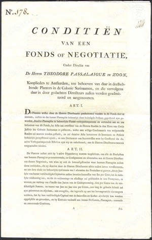 Netherlands, Theodore Passalaigue en Zoon, 6% Mortgage Bond, 1000 Guilders, 30 November 1770