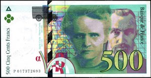 France, P160a, Fayette 76.1, 500 Francs 1994