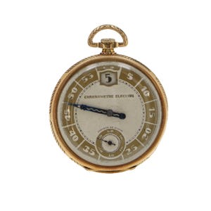 ELECTION, Chronometer, 1914, 18k gold