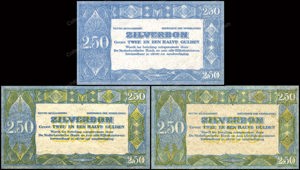 Netherlands, PL13.p1-p3, P18p (3x), 3x 2½ Gulden 1914 PROOF (complete set)
