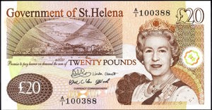 Saint Helena, P13a, B309a, 20 Pounds 2004