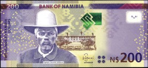 Namibia, P15a, B213a, 200 Namibia Dollars 2012